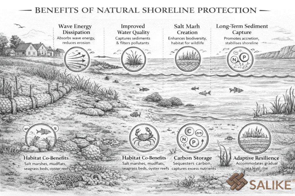 Natural Shoreline Protection: Engineering-Led Coir Systems for Coastal & Estuarine Resilience